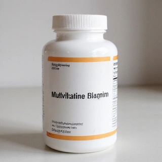 Flacone di multivitaminico